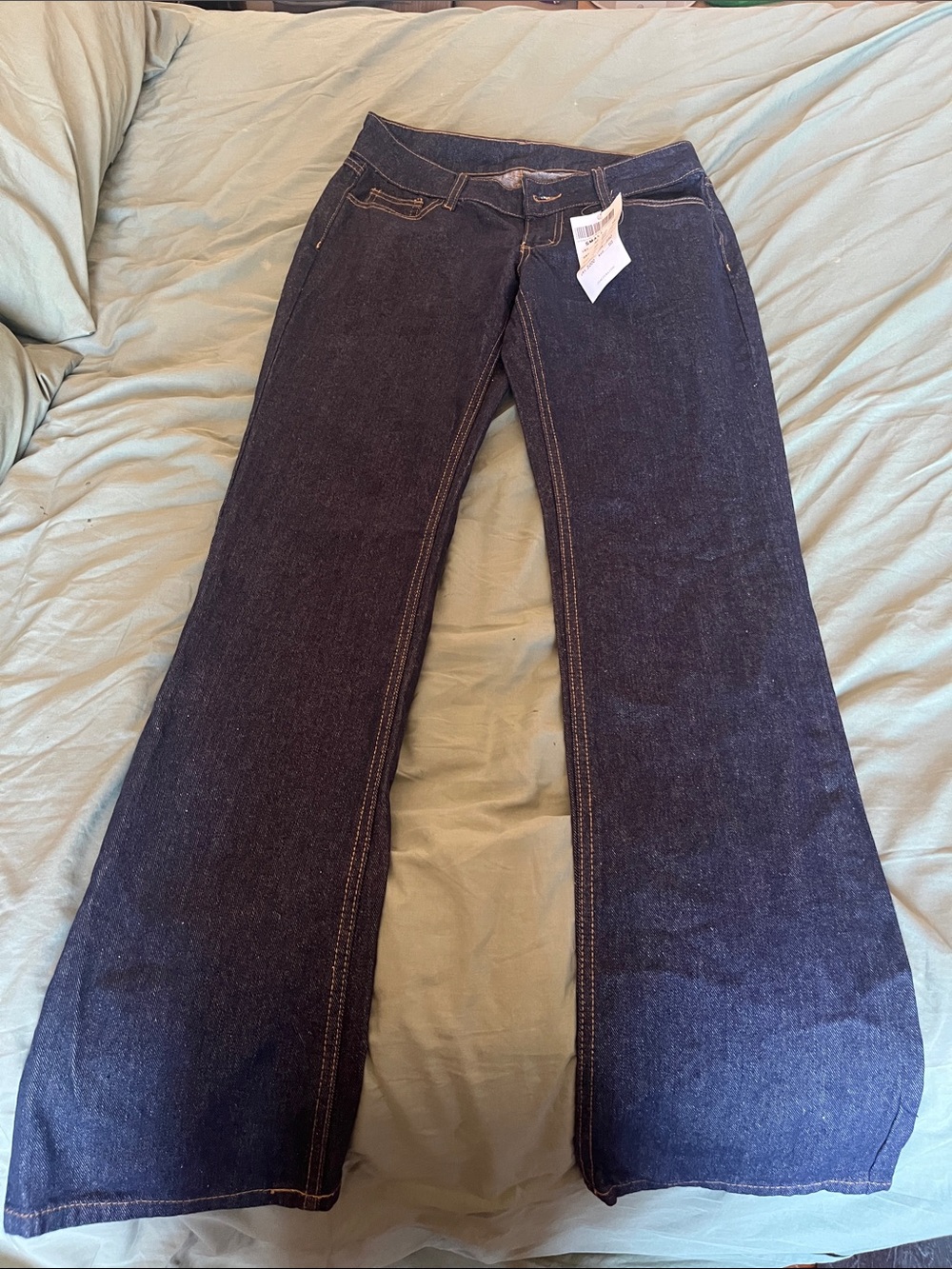Brandy Melville: Women's Dark Indigo Flare Jeans